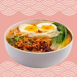 Korean Kimchi Ramen Chicken