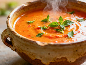 Hot Tomato & Tulsi Parfait