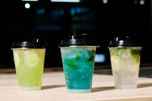 Blue Lagoon Mocktail