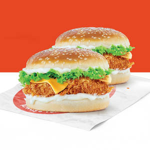 2 Chicken Burgers