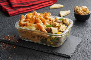 Baked Salsa Rosa Chicken Pasta (Pink sauce)