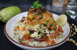 Tagine Chicken W Egyptian Rice