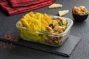 Baked Cheesy Homestyle Chicken Pasta (Bechamel Sauce)