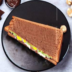 Choco peanut nutella sandwich