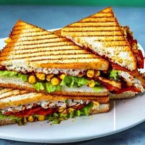 Corn peri peri sandwich