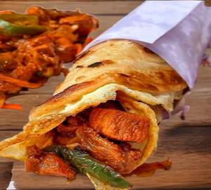 Double Egg With Double Chicken Roll