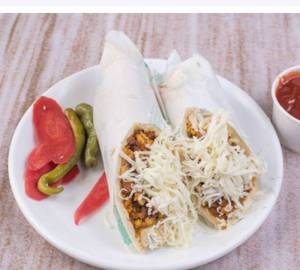 Only chicken cheese shawarma