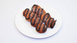 Classic Chocolate Dark Mini Pancakes  (8 Pieces)