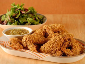 Crunchy Spicy Wings (5 Pcs)