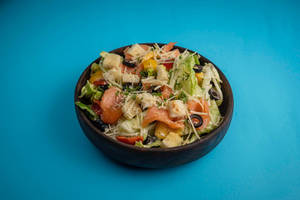 Caesar Salad With Smoked Salmon