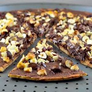Choco veg pizza