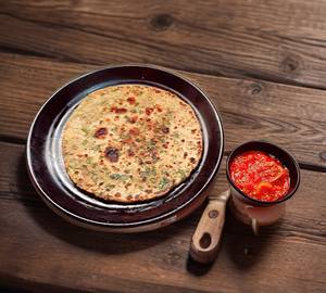 Aloo Palak Paratha