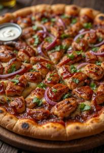 Onion Chicken Pizza