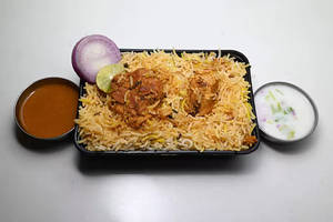 Chota chicken dum biryani [500 ml]