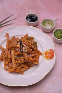 Honey Chilly Potato