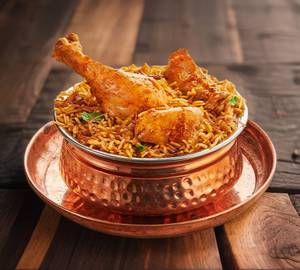Hyderabadi Chicken Biryani [2Piece]
