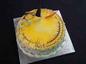 Honey almond cool cake