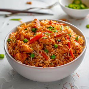 Chicken Chinese Schezwan Fried Rice