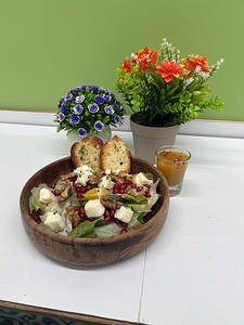 Orange Salad With Orange Ginger Honey Dressing