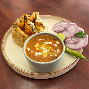 Chur Chur Naan With Dal Makhani Combo