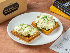 Creamy Chicken Waffle