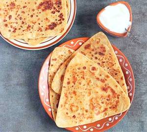 Plain paratha combo