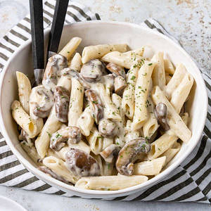 Cream Mushroom Pasta