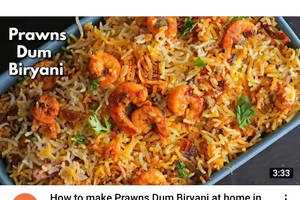 Prawns Biryani