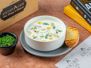 Cream Of Chicken & Spinach Soup