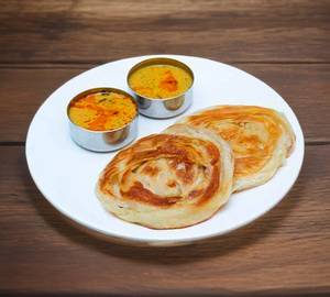 2 Parotta with Veg Gravy