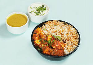 Paneer Biryani In Bowl