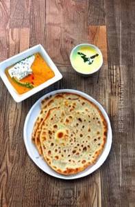 Aloo kolhapuri paratha