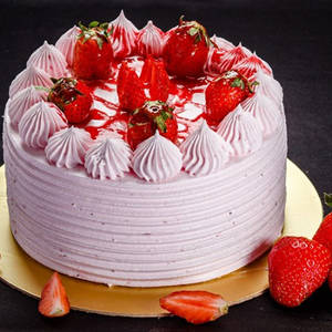 Strawberry Delicious Cake (1 Kg)