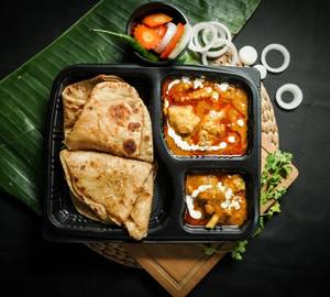 Paratha Chicken Masala Combo