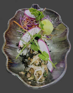 Herb Marinated Char Grilled Prawns