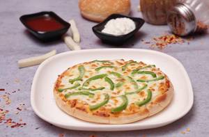Double Cheese Capsicum Pizza