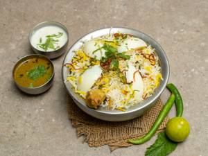 Single Piece Chicken Dum Biryani