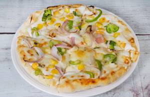 Cheese Mushroom Pizza