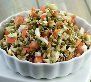 Healthy sprout salad