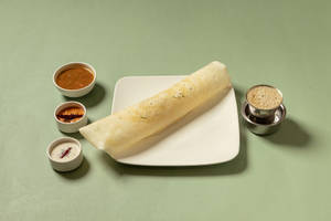 1 Mini Dosa + Filter Coffee
