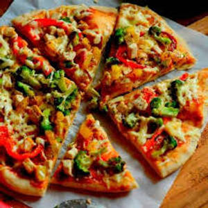 Deluxe Veggie Pizza 8 Inch