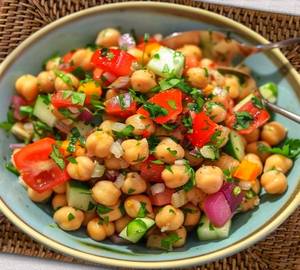 Wholesome chickpea bowl
