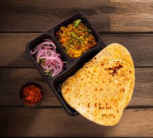 Ajwain Paratha Thali