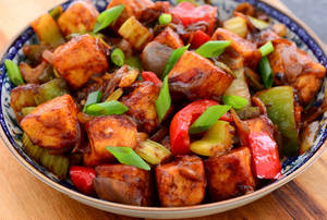 Paneer Manchurian.