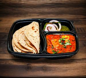 Matar Paneer Gravy Thali
