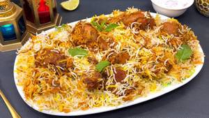 Kolkata chicken biryani [2piece]