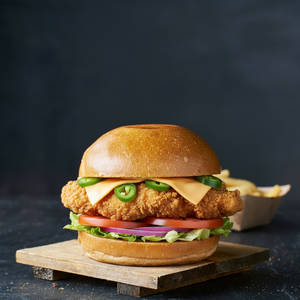 Fried Chicken Burger