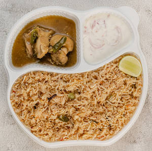 Biryani Rice+chilli Chicken Combo