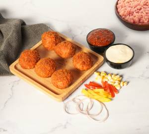 Supreme Chicken Kheema Kurkure Momos [6 Pieces]