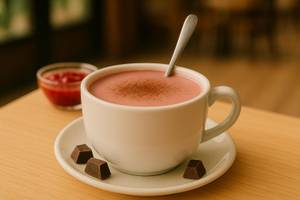 Strawberry Hot Chocolate